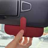 FACIA Sun Visor Glasses Case for Tesla