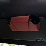 FACIA Sun Visor Glasses Case for Tesla