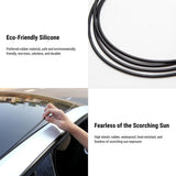 FACIA Sunroof Rubber Seal Wind Noise Reduction Kit for Model 3 Easy Snap-In
