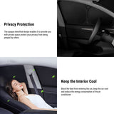 FACIA Sunshade Cover UV Blocking for Tesla Model X (12PCs)