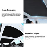 FACIA Glass Roof Sunshade for Tesla Model 3 Highland