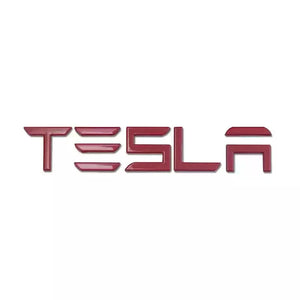 FACIA Tailgate Lettered Rear Logo Replacement For Tesla Model 3/Y