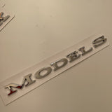 FACIA Letter Emblems for TESLA Tailgate Multiple Colors 3D ABS