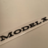 FACIA Letter Emblems for TESLA Tailgate Multiple Colors 3D ABS