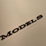 FACIA Letter Emblems for TESLA Tailgate Multiple Colors 3D ABS