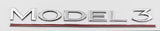 FACIA Letter Emblems for TESLA Tailgate Multiple Colors 3D ABS