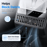 FACIA Tempered Glass Rear Screen Protector with Air Vent Cover for Model YL