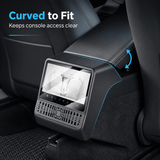 FACIA Tempered Glass Rear Screen Protector with Air Vent Cover for Model YL