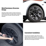 FACIA TESERY 18?? 19?? 20?? Wheel Covers for Tesla Model 3 / Model Y (4PCS)