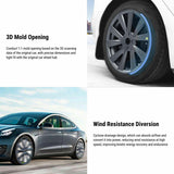 FACIA TESERY 18?? Hub Caps For Model 3 (4PCS)