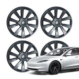 FACIA TESERY 18?? Hub Caps For Model 3 (4PCS)