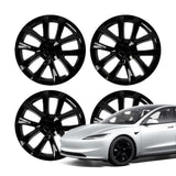 FACIA TESERY 18?? Wheel Caps S Plaid Style for Tesla Model 3 (4PCS)