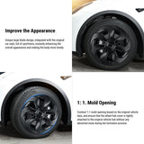 FACIA TESERY 19?? Big Blade Wheel Covers For Model Y (4PCS)