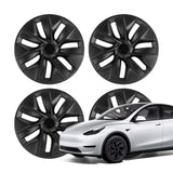 FACIA TESERY 19?? Gemini Dark Wheels Cover for Model Y (4PCS)