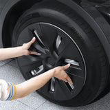 FACIA TESERY 19?? Gemini Dark Wheels Cover for Model Y (4PCS)