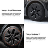 FACIA TESERY 19?? Gemini Dark Wheels Cover for Model Y (4PCS)