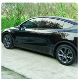 FACIA 19 inches Mister ABS Wheel Covers for Model Y Gemini 4-Piece Set 2 Colors Aerodynamic Exquisite Craftsmanship