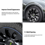 FACIA TESERY 19?? Wheel Covers for Model 3 (4PCS)