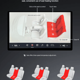 FACIA TESERY 7.2 inches 7.5 inches Rear Seat Entertainment System for Tesla Model 3/Y