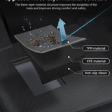 FACIA TESERY All Weather 3D Floor Mats for Tesla Model Y and Model 3 Highland