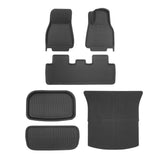 FACIA TESERY All Weather 3D Floor Mats for Tesla Model Y and Model 3 Highland