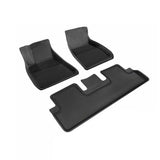 FACIA TESERY All Weather 3D Floor Mats for Tesla Model Y and Model 3 Highland