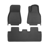 FACIA TESERY All Weather 3D Floor Mats for Tesla Model Y and Model 3 Highland
