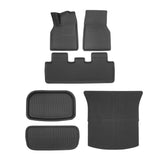 FACIA TESERY All Weather 3D Floor Mats for Tesla Model Y and Model 3 Highland