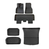 FACIA TESERY All Weather 3D Floor Mats for Tesla Model Y and Model 3 Highland