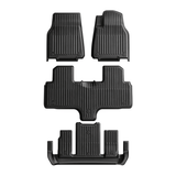 FACIA TESERY All-Weather TPE Floor Mats for Model YL 6-Seater 2026+