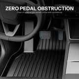 FACIA TESERY All-Weather TPE Floor Mats for Model YL 6-Seater 2026+
