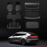 FACIA TESERY All-Weather TPE Floor Mats for Model YL 6-Seater 2026+