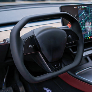 FACIA TESERY Cyber Steering Wheel for Tesla Model 3 / Y Cybertruck Style