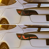 FACIA TESERY Dragon Scale Tail Lights for Model 3/Y