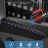 FACIA TESERY Dry Carbon Fiber Door Trim Cover for Tesla Model Y Juniper