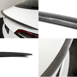 FACIA TESERY Spoiler Performance Style for Model Y / Model 3 Highland Dry Carbon Fiber Exterior Mods