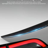 FACIA TESERY Spoiler Performance Style for Model Y / Model 3 Highland Dry Carbon Fiber Exterior Mods