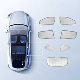 FACIA TESERY Foldable Window Shades for Model 3 and Model Y