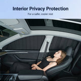 FACIA TESERY Foldable Window Shades for Model 3 and Model Y