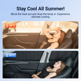 FACIA TESERY Foldable Window Shades for Model 3 and Model Y