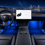 FACIA TESERY Footwell / Puddle / Glovebox / Frunk / Trunk LED Lights for Model 3/Y/S/X