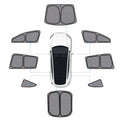 FACIA Full Car Sun Shade Set for Tesla Model YL 6-Seater