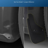FACIA TESERY Hidden Mud Flaps for Model Y Juniper/ Model YL Invisible Protection