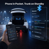 FACIA TESERY Laser-Guided Kick-to-Open Trunk Sensor Light for Model Y (2020¡§C2026)