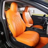 FACIA TESERY Leather Seat Covers for Model 3/Y Clearance Sale Limited Stock