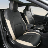 FACIA TESERY Leather Seat Covers for Model 3/Y Clearance Sale Limited Stock