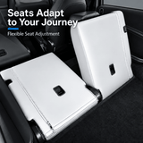 FACIA TESERY Leather Seat Covers for Tesla Model YL 6-Seater