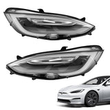 FACIA TESERY LED Headlight Assembly for Model S (16-22)