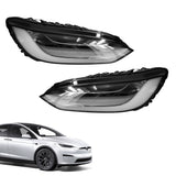 FACIA TESERY LED Headlight Replacement for Model X (16-23)
