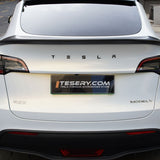FACIA TESERY Logo Cover Front Badge Rear Letters Emblem for Tesla Model 3 / Y Real Carbon Fiber Exterior